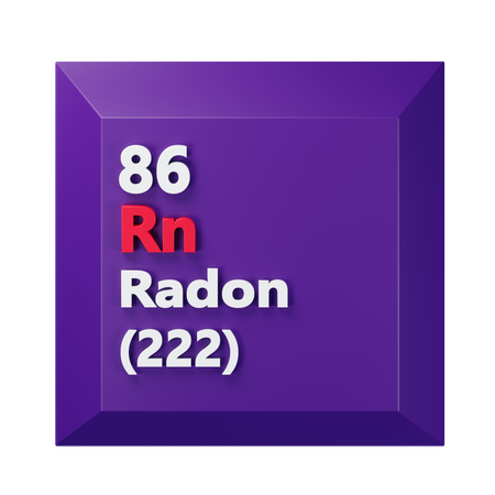 Radon  3D Icon