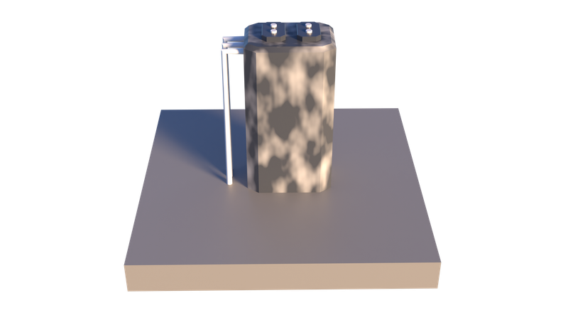 Réservoirs de grande taille pour raffineries de pétrole  3D Icon