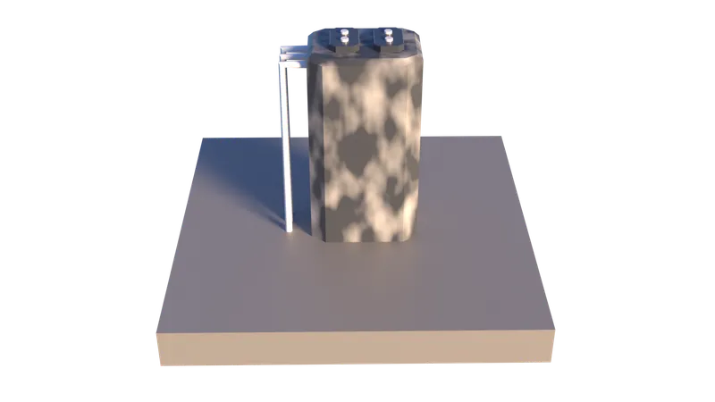 Réservoirs de grande taille pour raffineries de pétrole  3D Icon
