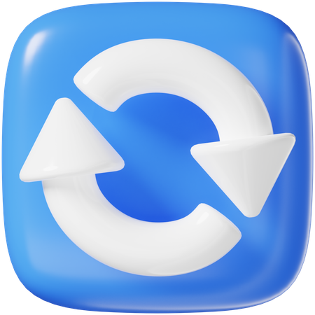 Rafraîchir  3D Icon