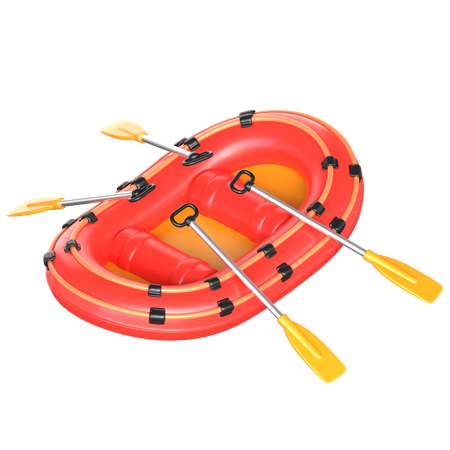 Rafting  3D Icon