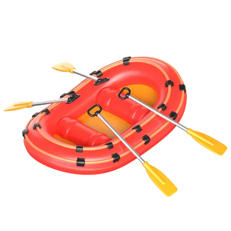 Rafting  3D Icon