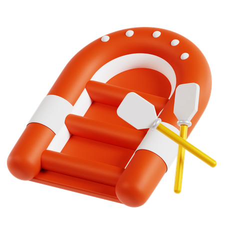 Rafting  3D Icon