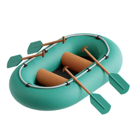 Rafting  3D Icon