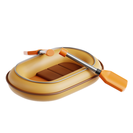 Rafting  3D Icon