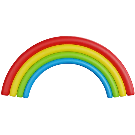 Raibow  3D Icon