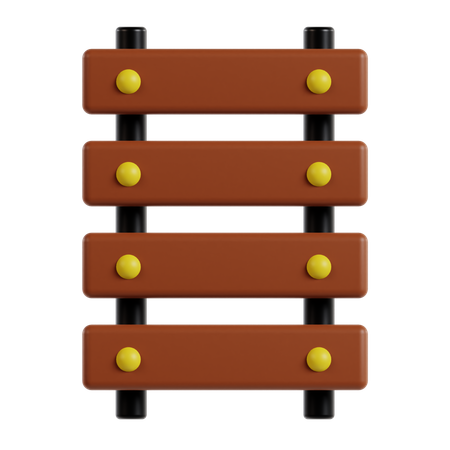 Rail Road  3D Icon