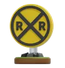 RAILROAD CROSSING SIGN