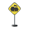graphics of railway crossing without gates