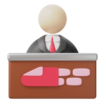 Railway Sign  3D Icon