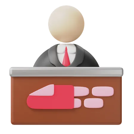 Railway Sign  3D Icon