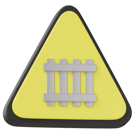 Railway Track  3D Icon