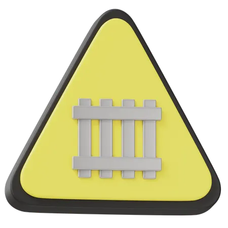 Railway Track  3D Icon