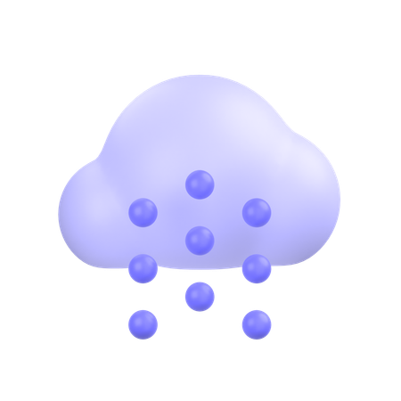 Rain  3D Icon