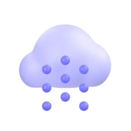 Rain  3D Icon