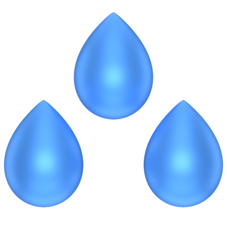 Rain  3D Icon