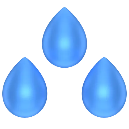 Rain  3D Icon