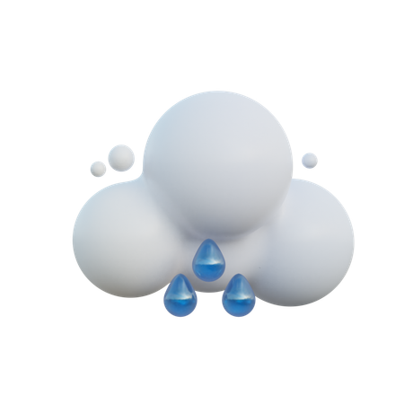 Rain  3D Icon