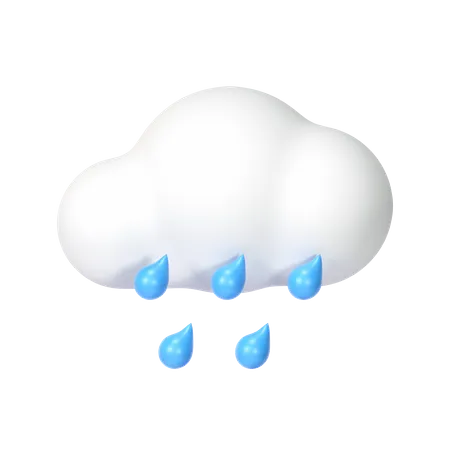 Weather Icon Set 3D Illustration