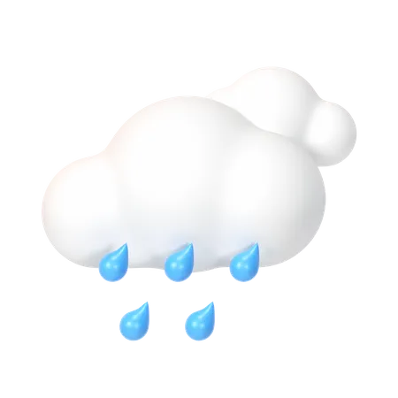 Weather Icon Set 3D Illustration