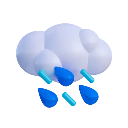 3 D Weather Icon 3D Illustration
