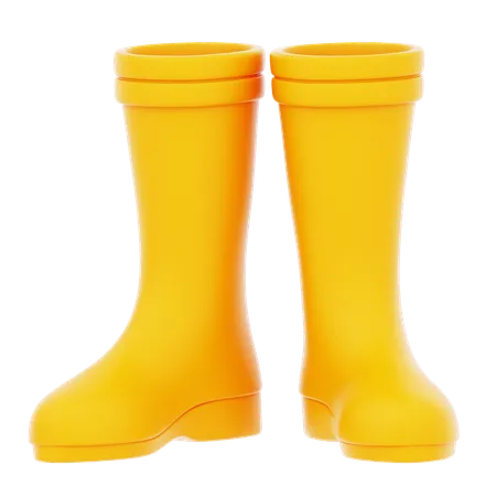 Rain Boot  3D Icon