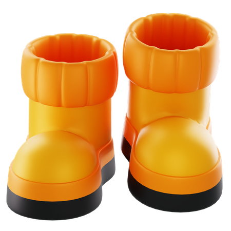 Rain Boots  3D Icon