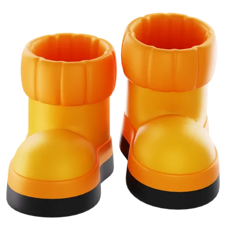 Rain Boots  3D Icon