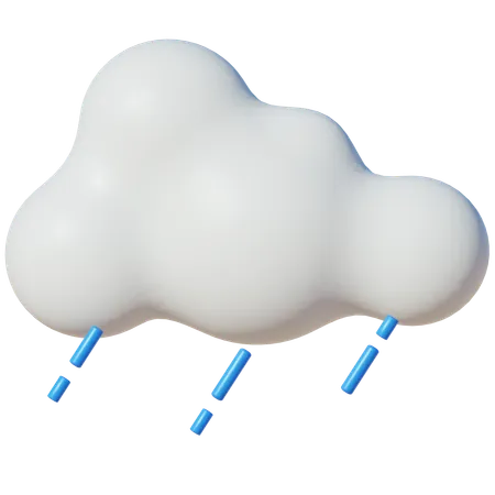 Rain Cloud  3D Icon