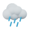 rain cloud symbol