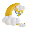 rain cloud emoji 3d