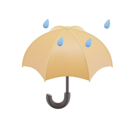 Rain umbrella  3D Icon