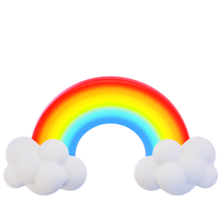 Rainbow  3D Icon