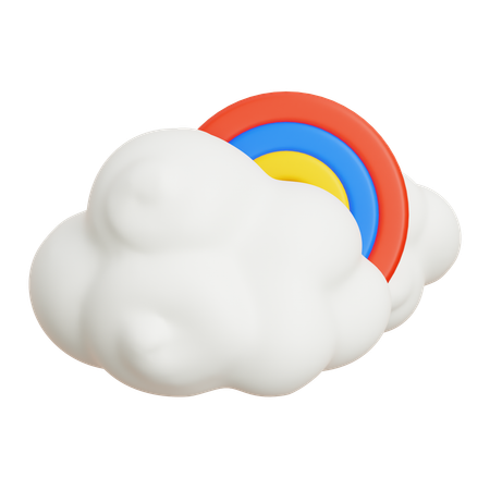 Rainbow  3D Icon