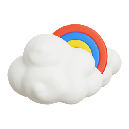 Rainbow  3D Icon