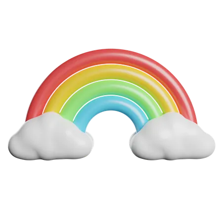 Rainbow  3D Icon