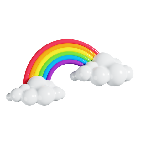 Rainbow  3D Illustration