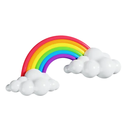 Rainbow  3D Illustration