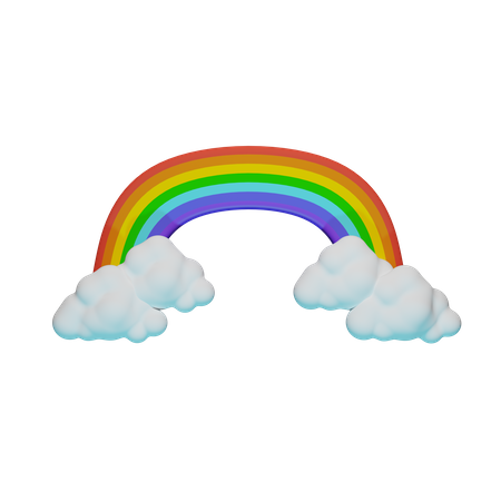 Rainbow 3D Icon
