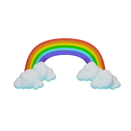 Rainbow 3D Icon