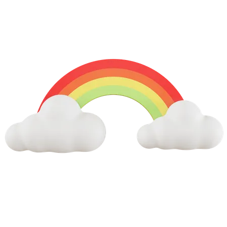 Rainbow 3 D Icon Illustration 3D Icon