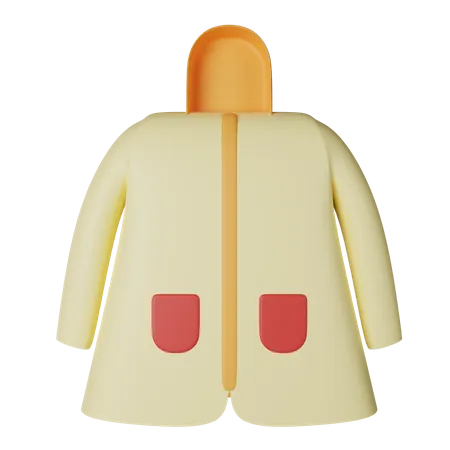 Raincoat  3D Icon