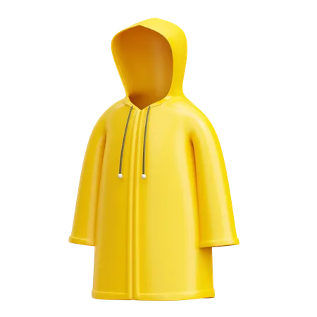 Raincoat  3D Icon