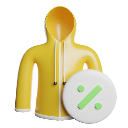 Raincoat  3D Icon