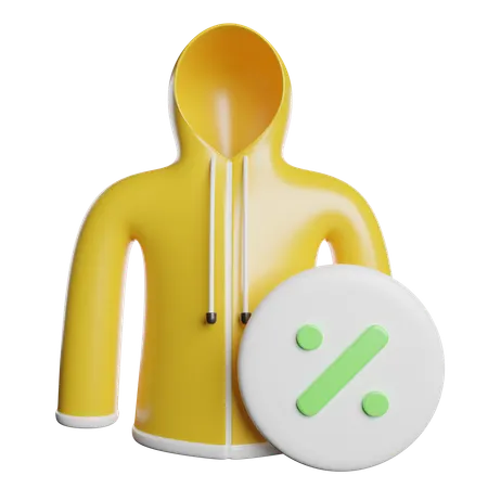 Raincoat  3D Icon