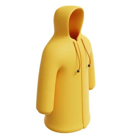 Raincoat  3D Icon