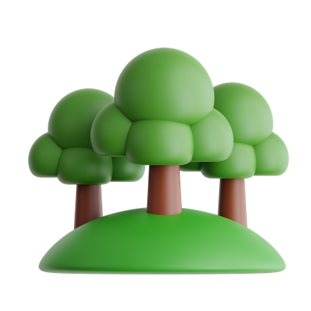 Rainforest  3D Icon