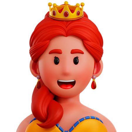 Rainha  3D Icon