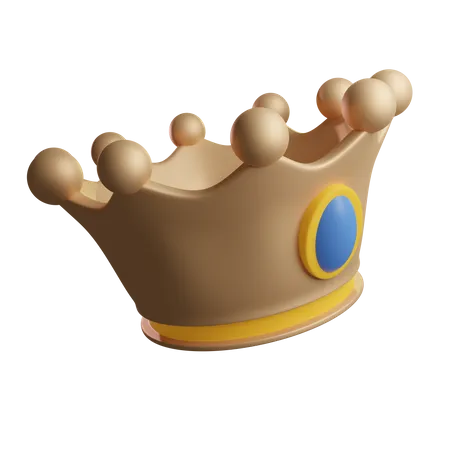 A Ilustracao 3 D Da Rainha Da Coroa Contem Arquivos PNG BLEND E OBJ 3D Icon