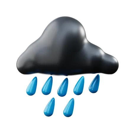 Rainy  3D Icon